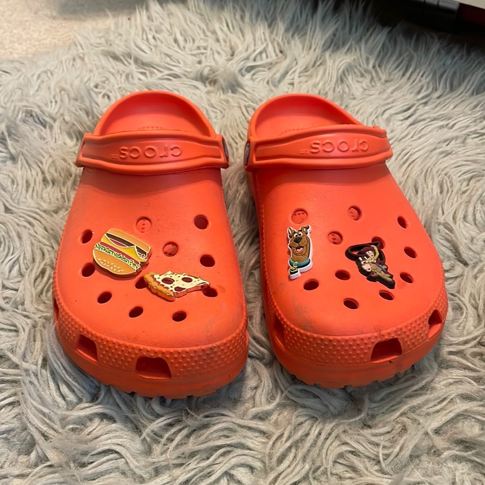Orange Crocs!!